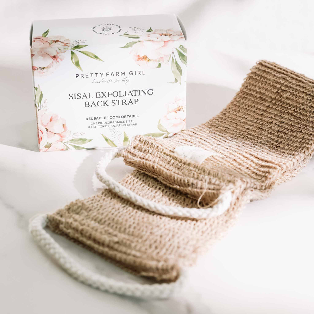 Sisal Back Exfoliating Strap - Grace & Grit Boutique