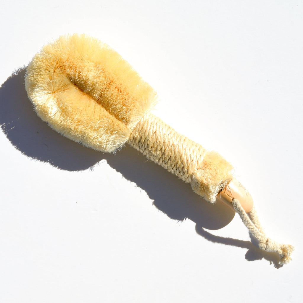 Sisal Exfoliating Dry Brush - Grace & Grit Boutique