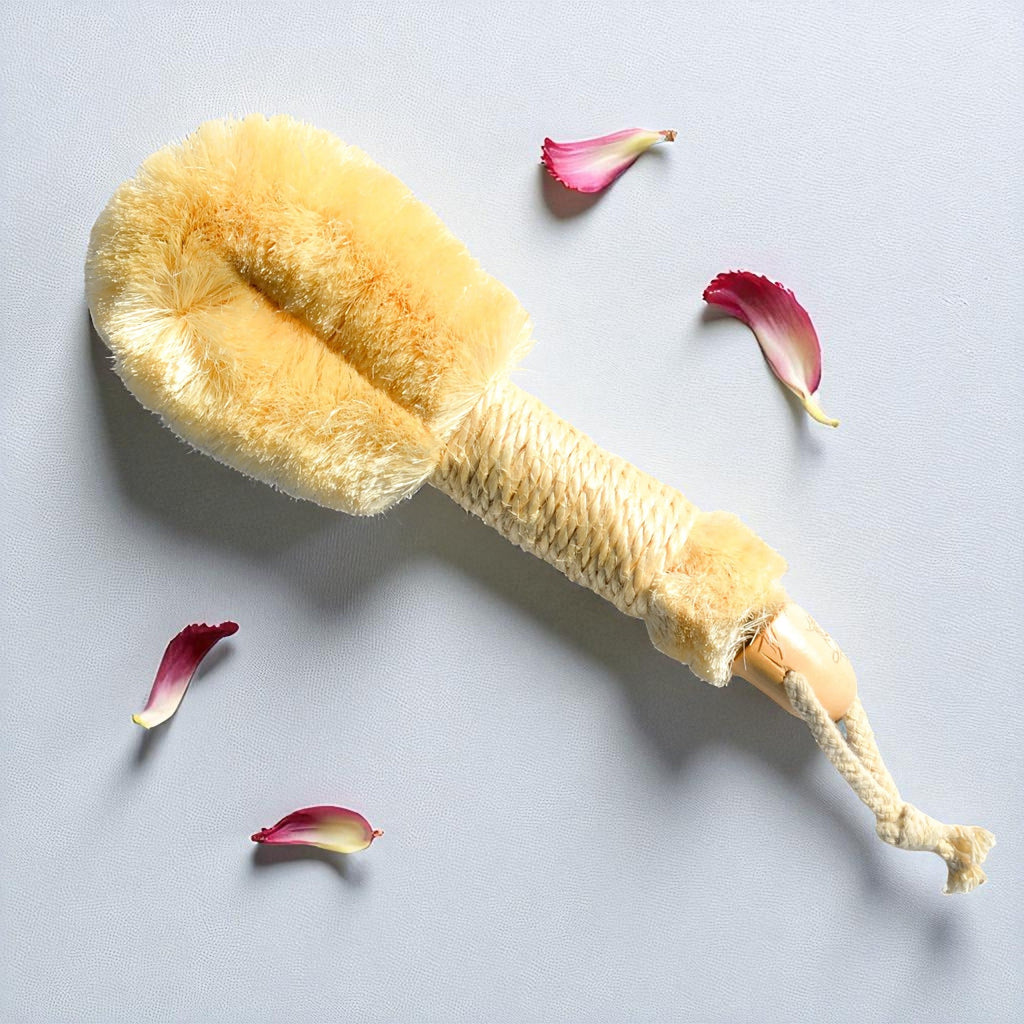 Sisal Exfoliating Dry Brush - Grace & Grit Boutique