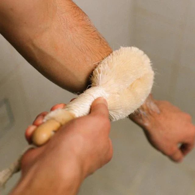 Sisal Exfoliating Dry Brush - Grace & Grit Boutique