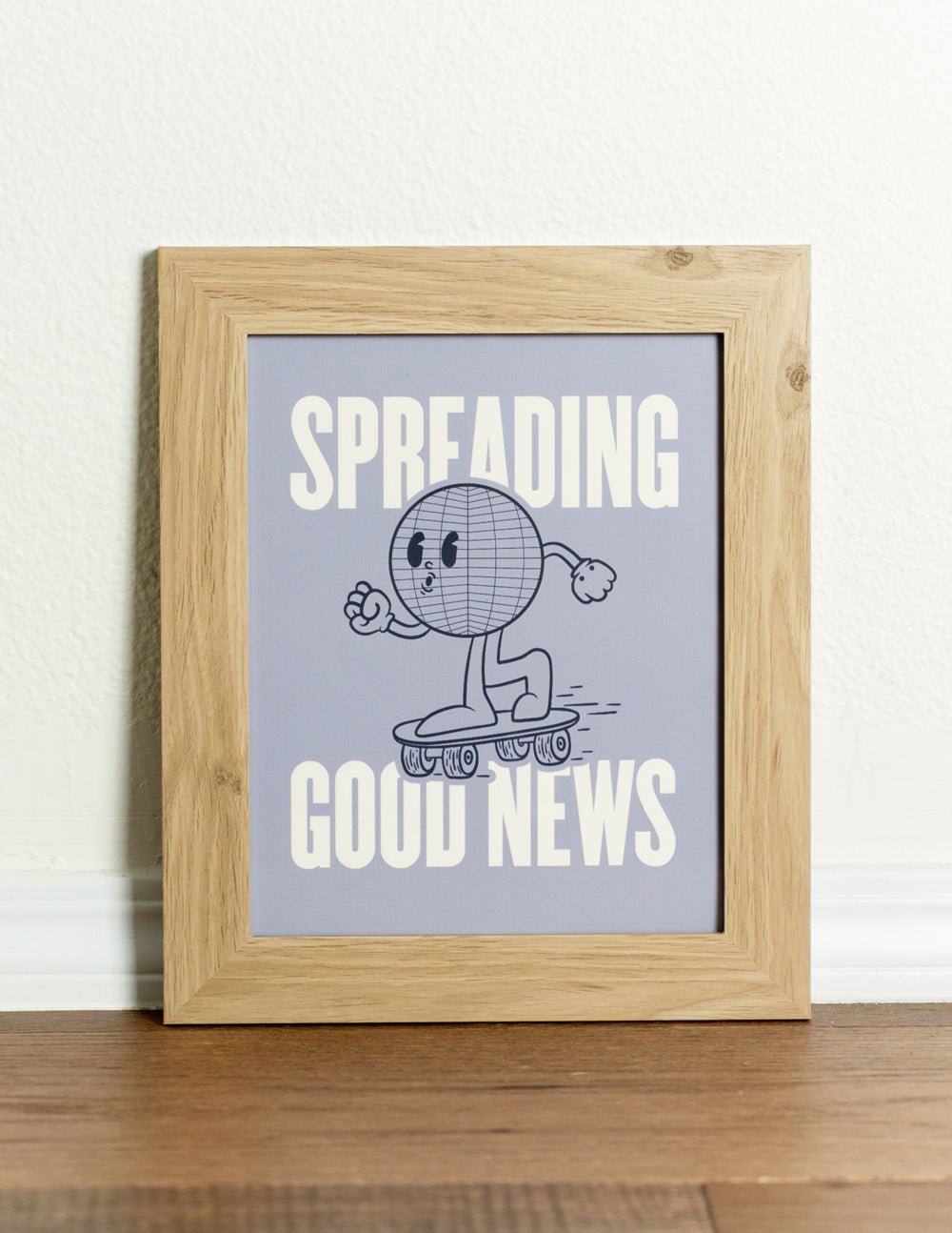 Spreading Good News Print - Grace & Grit Boutique