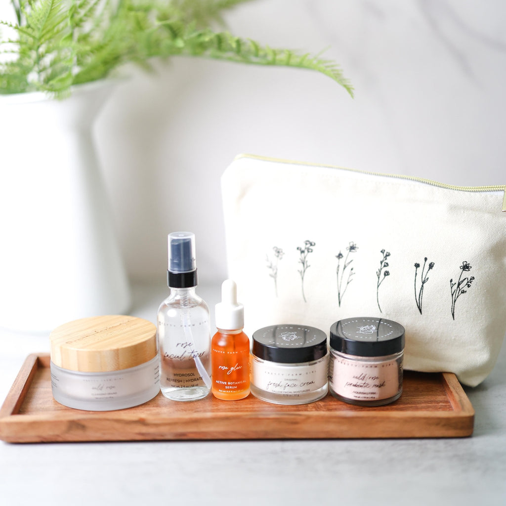 Starter Radiant Clean Beauty Face Kit - Grace & Grit Boutique