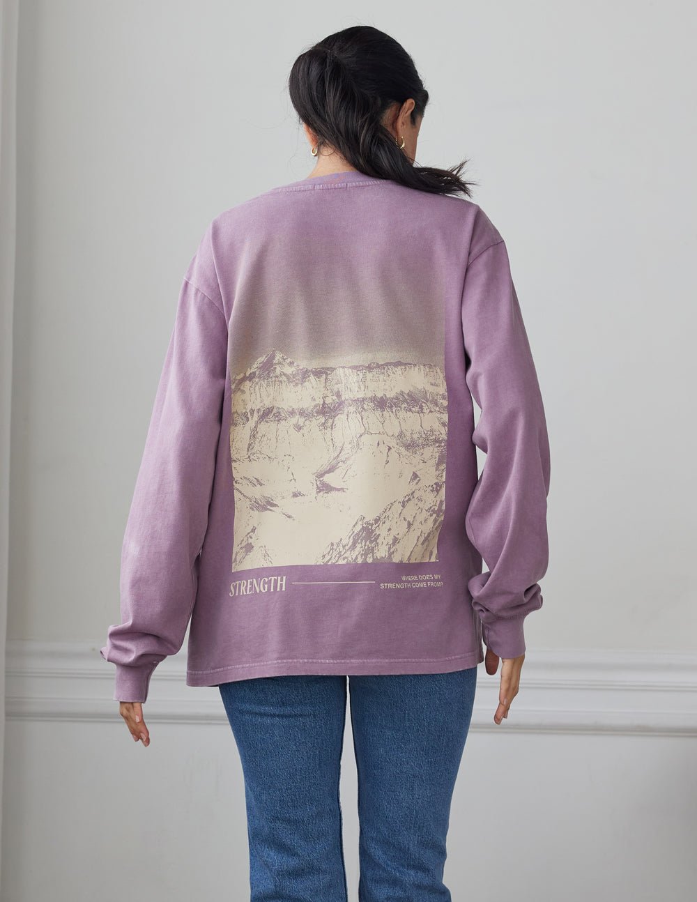Strength LS Unisex Tee - Grace & Grit Boutique