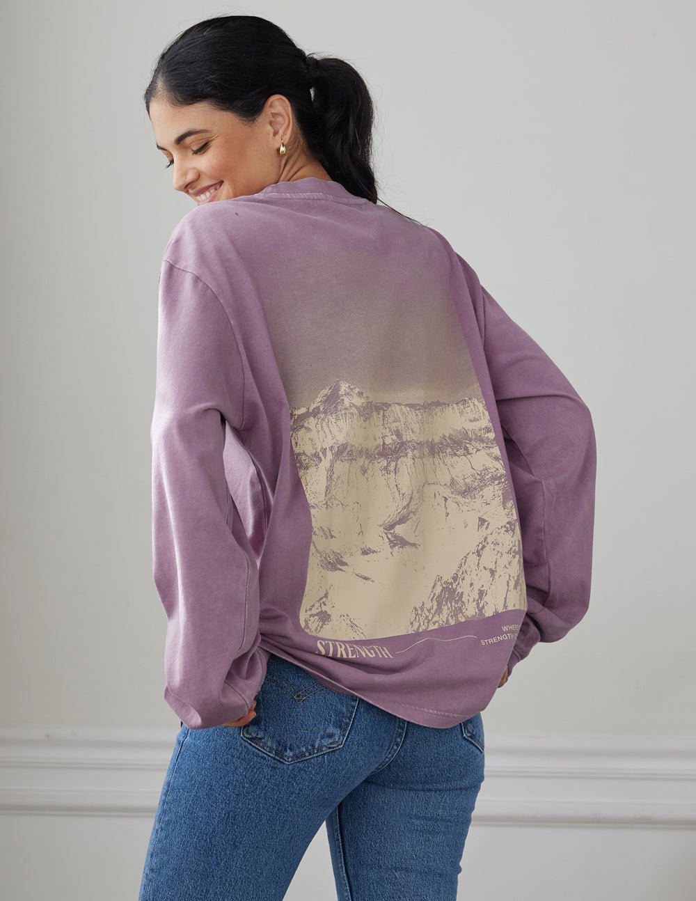 Strength LS Unisex Tee - Grace & Grit Boutique