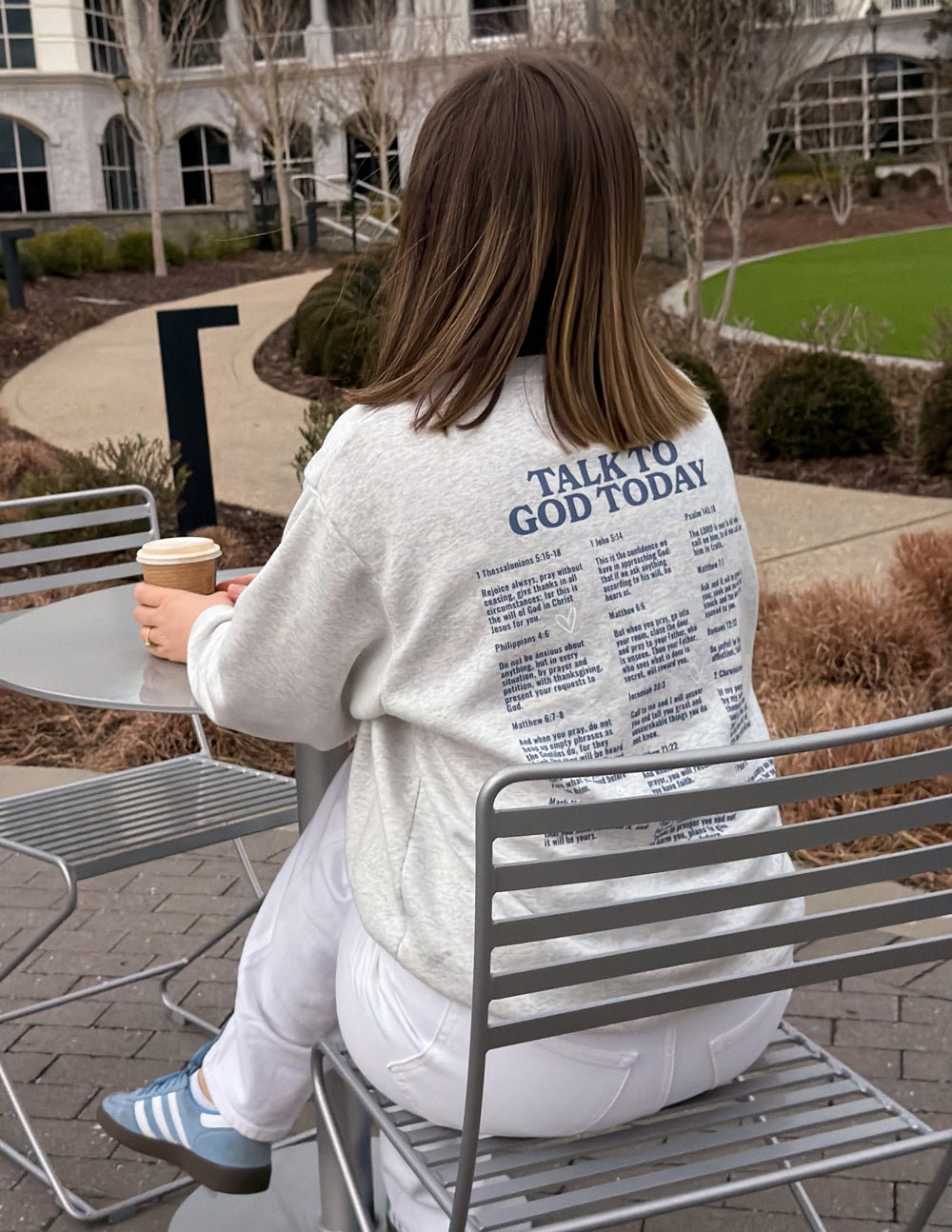 Talk to God Unisex Crewneck - Grace & Grit Boutique