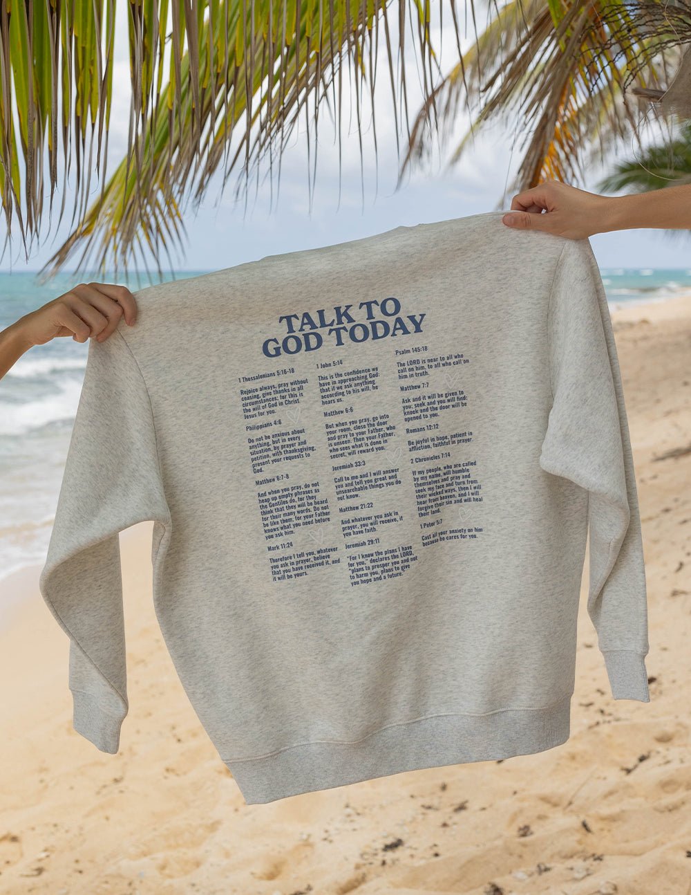 Talk to God Unisex Crewneck - Grace & Grit Boutique