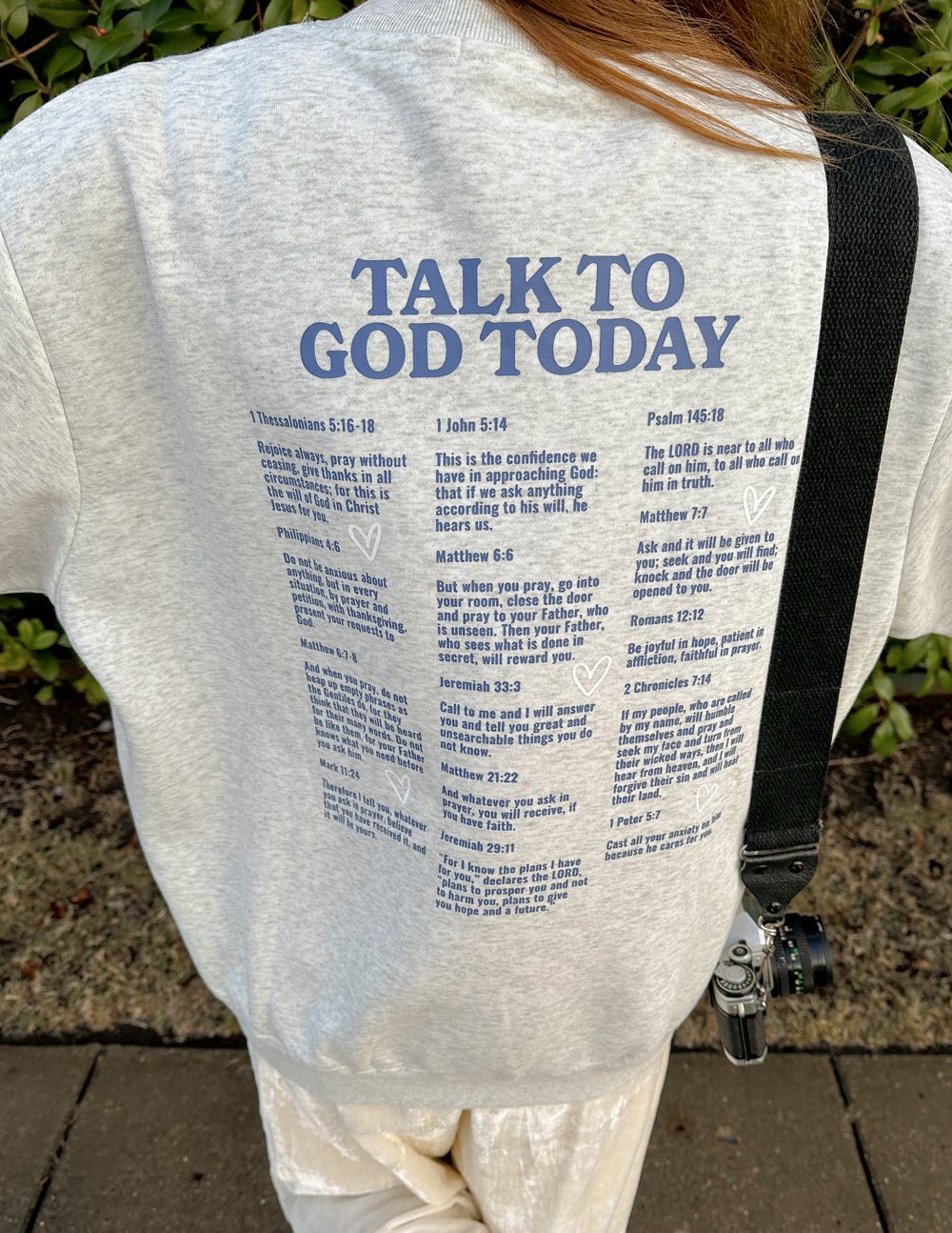 Talk to God Unisex Crewneck - Grace & Grit Boutique