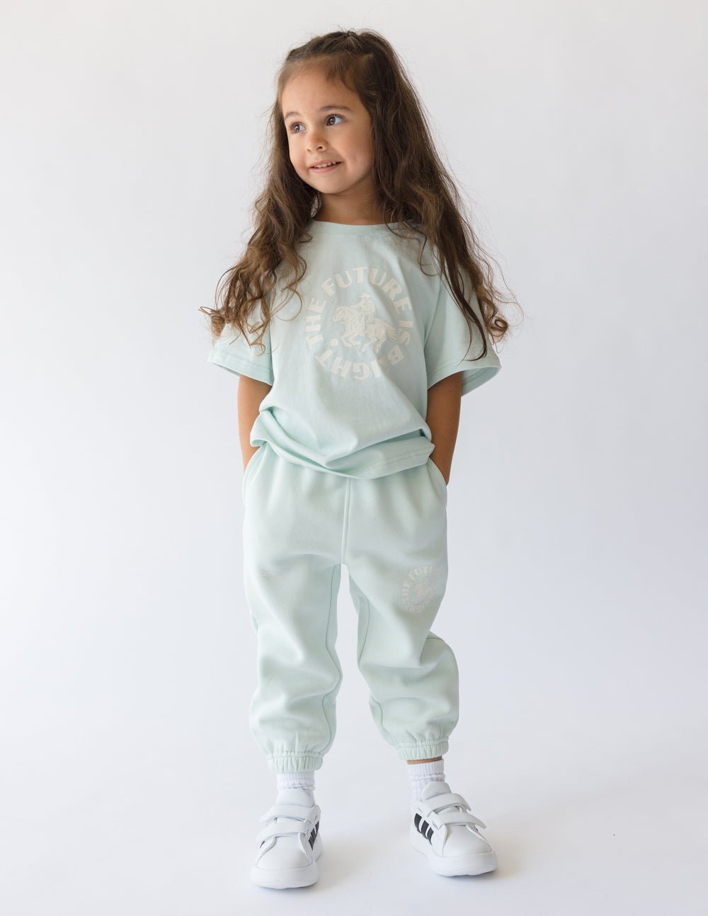 The Future Is Bright Kids Sweatpant - Grace & Grit Boutique