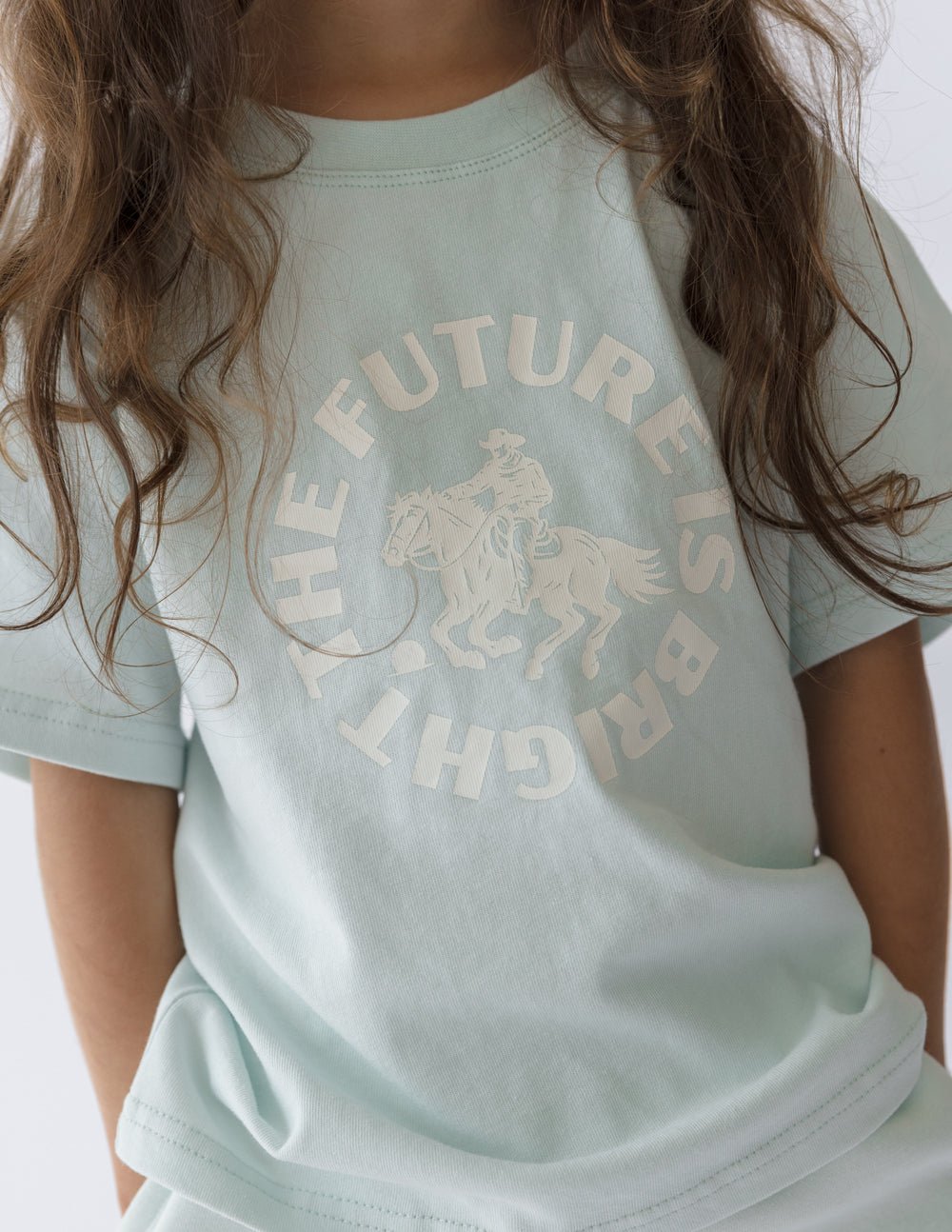 The Future Is Bright Kids Tee - Grace & Grit Boutique