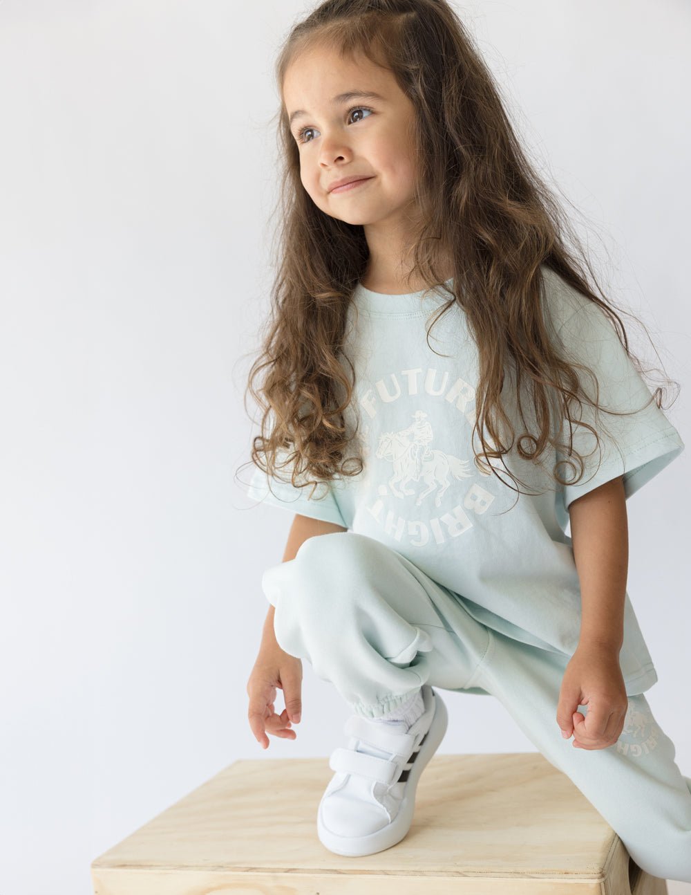 The Future Is Bright Kids Tee - Grace & Grit Boutique
