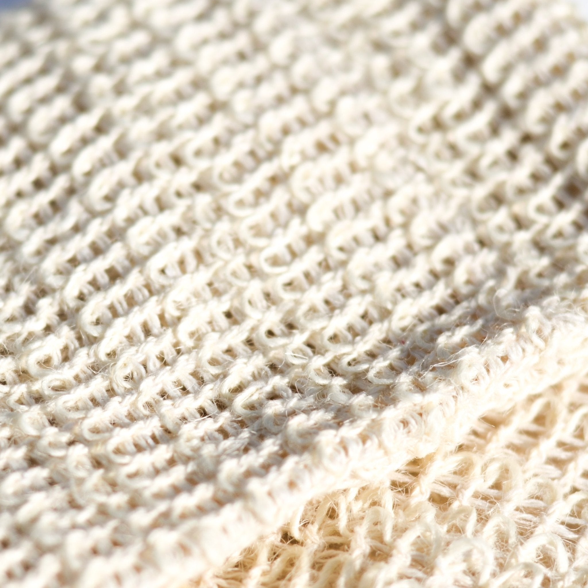 Three Natural Agave Exfoliating Soap Saving Cloth Pouch - Grace & Grit Boutique