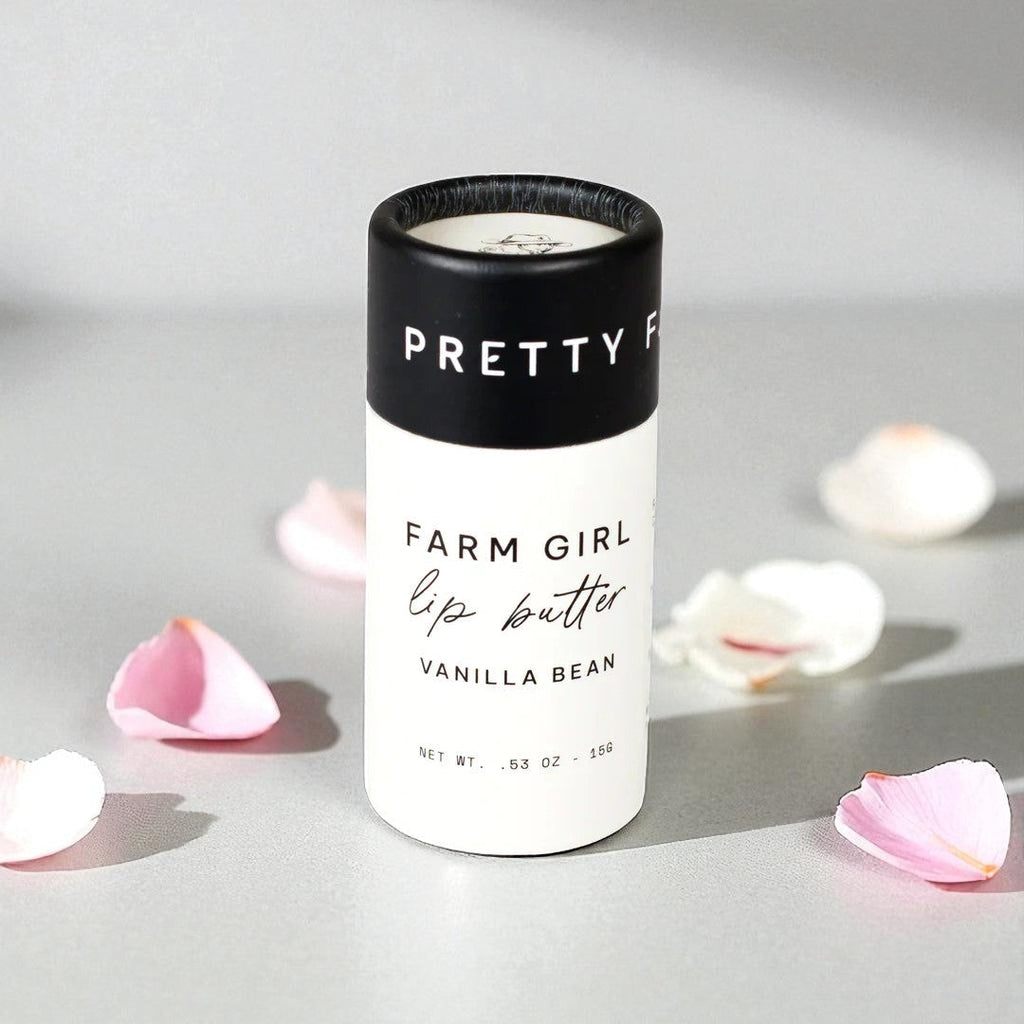 Vanilla Bean Tallow Lip Butter in Eco - Friendly Travel Tubes - Grace & Grit Boutique
