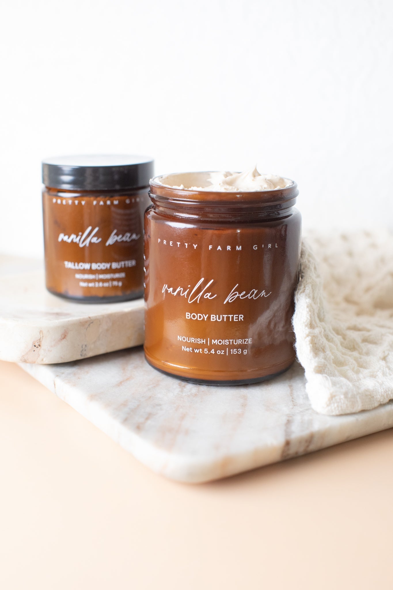 Vanilla Bean + Tallow Whipped Body Butter - Grace & Grit Boutique
