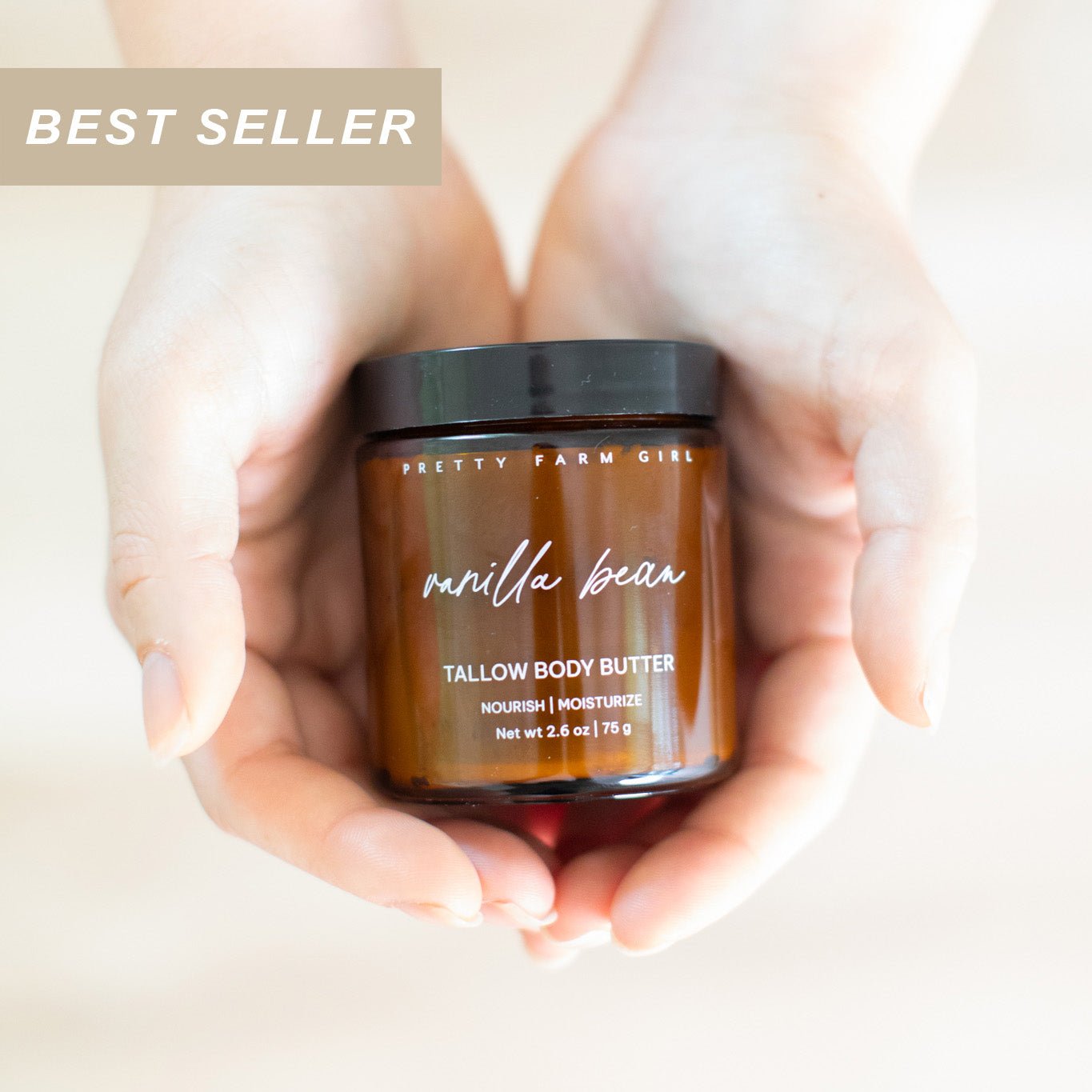 Vanilla Bean + Tallow Whipped Body Butter - Grace & Grit Boutique