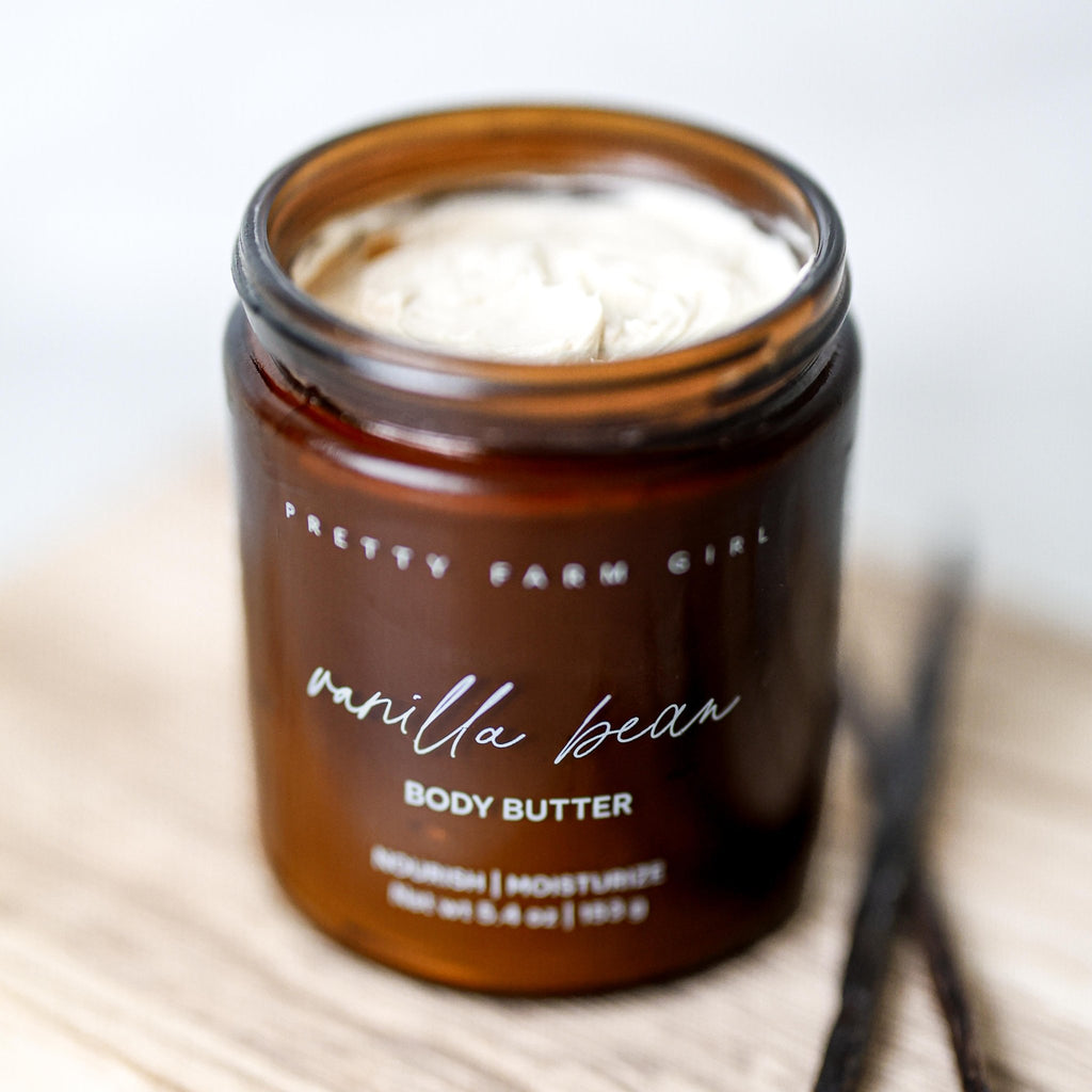 Vanilla Bean + Tallow Whipped Body Butter - Grace & Grit Boutique