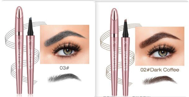 Waterproof And Smooth Not Smudge Four-fork Liquid Eyebrow Pencil by Grace & Grit