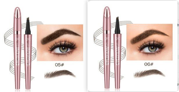 Waterproof And Smooth Not Smudge Four-fork Liquid Eyebrow Pencil by Grace & Grit