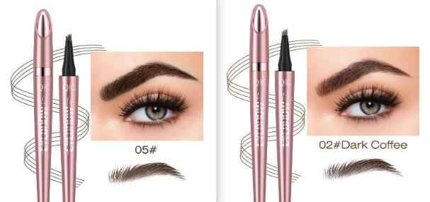 Waterproof And Smooth Not Smudge Four-fork Liquid Eyebrow Pencil by Grace & Grit