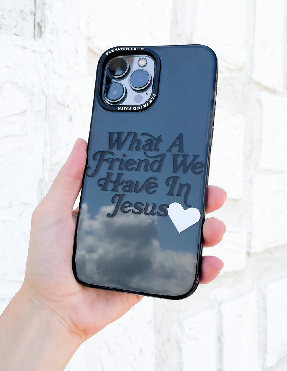 What a Friend in Jesus Phone Case - Grace & Grit Boutique