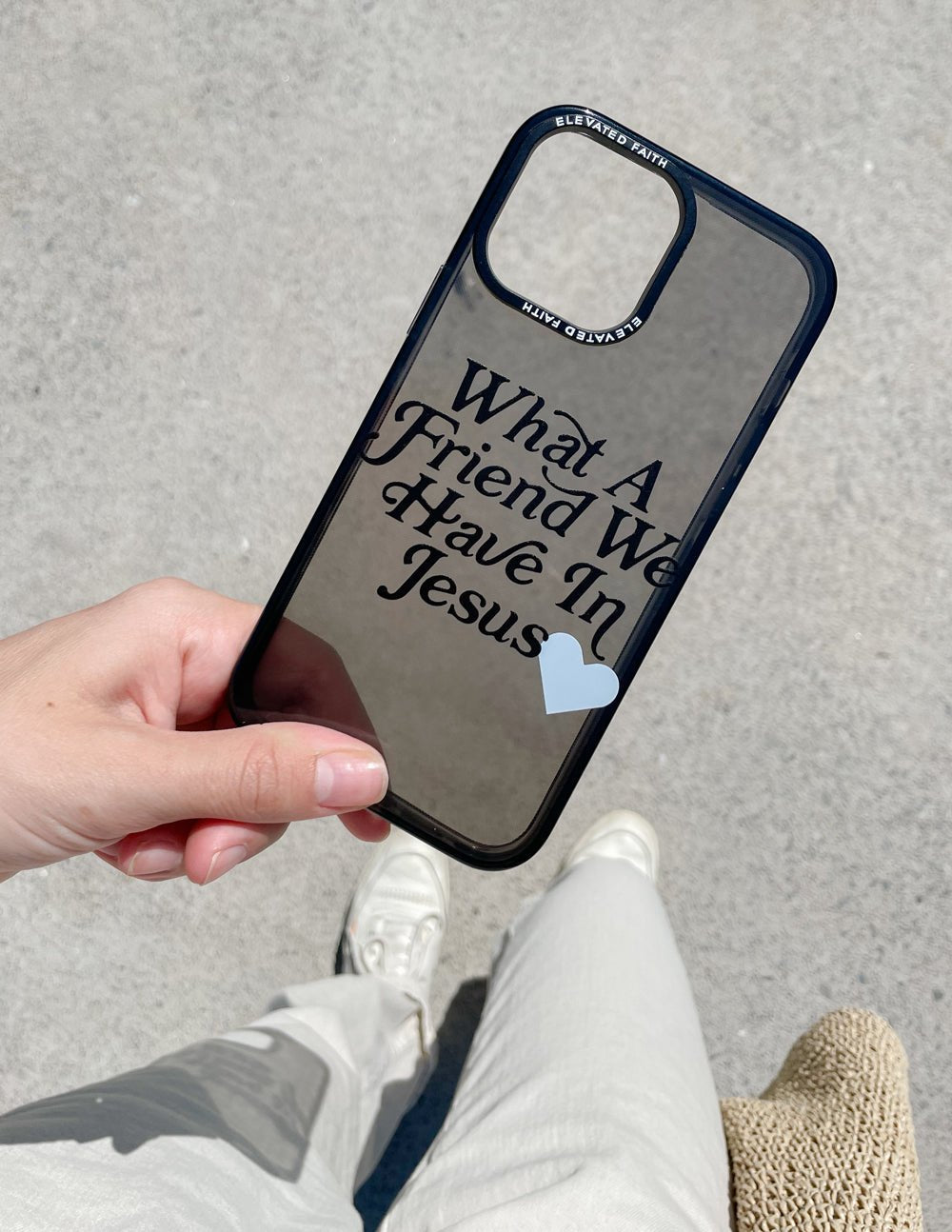 What a Friend in Jesus Phone Case - Grace & Grit Boutique