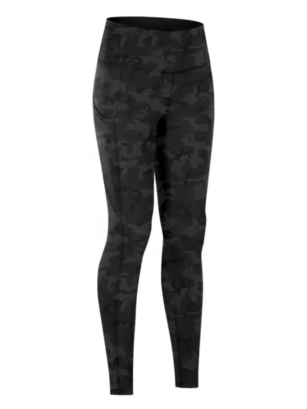 Wide Waistband Sports Leggings by Trendsi
