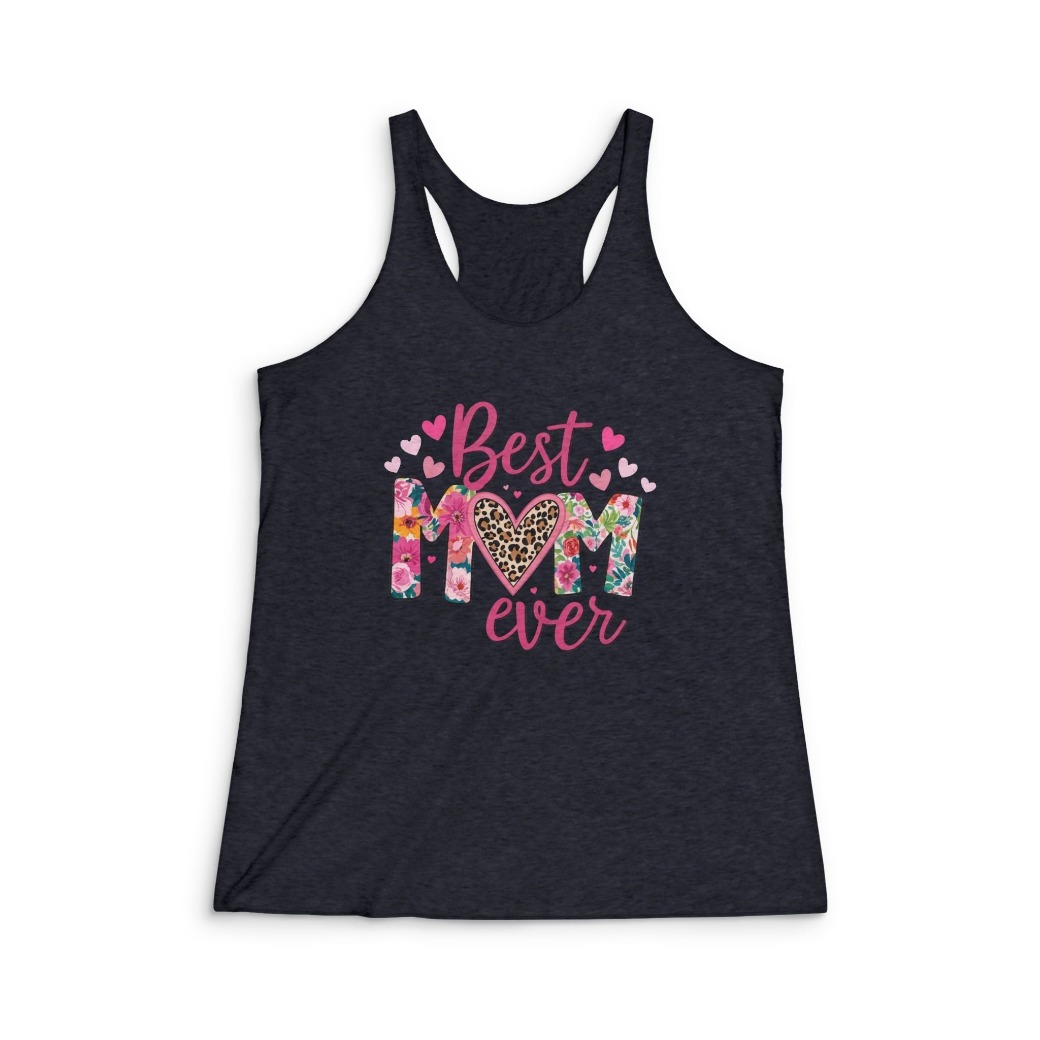 Women's Tri-Blend Racerback Tank Top for Gym and Casual by Printify